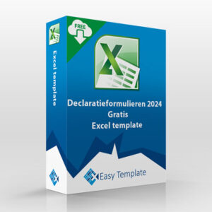 Declaratieformulier in Excel