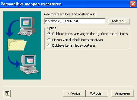 Backup Outlook 2003 maken 05