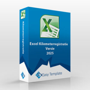 Kilometerregistratie 2025 in Excel